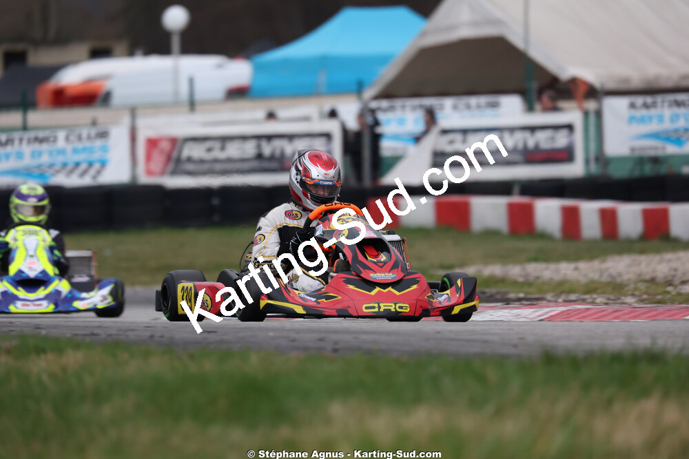 Marc LARIVE — 28/02 & 01/03/2026 : 1ère manche du Championnat du Sud 2026 à Aigues-Vives (photos Stéphane Agnus) 2026 — karting