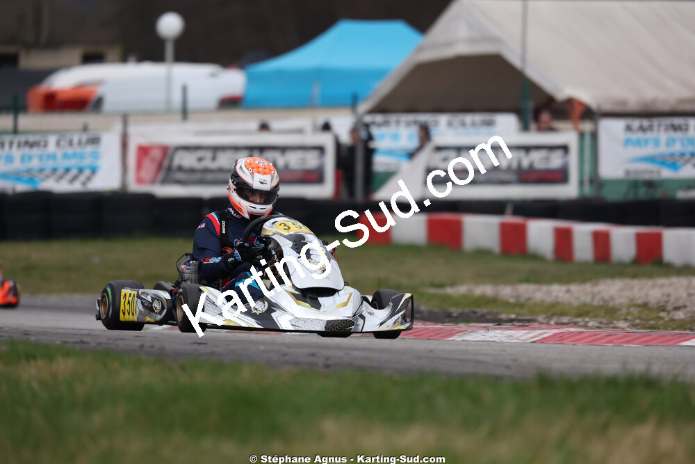 Stéphane PAROISSIEN — 28/02 & 01/03/2026 : 1ère manche du Championnat du Sud 2026 à Aigues-Vives (photos Stéphane Agnus) 2026 — karting