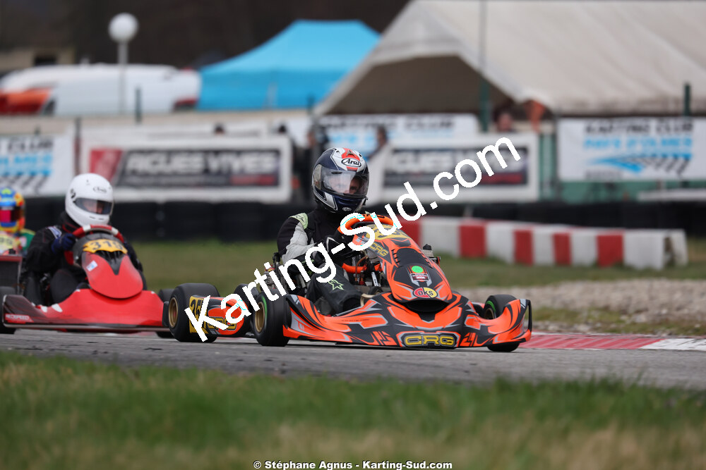 John HUGUET — 28/02 & 01/03/2026 : 1ère manche du Championnat du Sud 2026 à Aigues-Vives (photos Stéphane Agnus) 2026 — karting