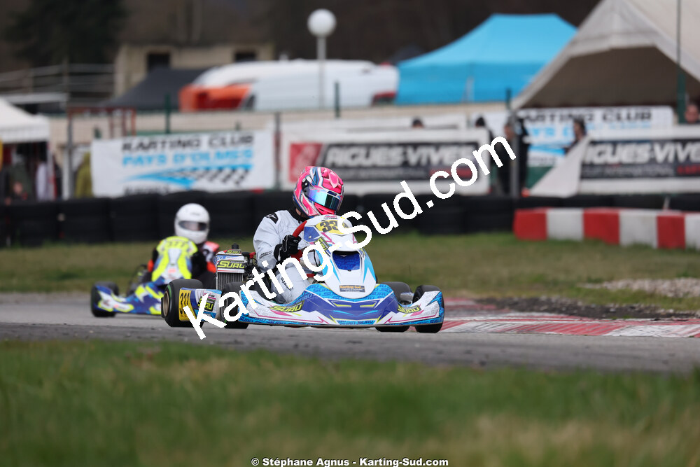 Fabien VAYSSE — 28/02 & 01/03/2026 : 1ère manche du Championnat du Sud 2026 à Aigues-Vives (photos Stéphane Agnus) 2026 — karting