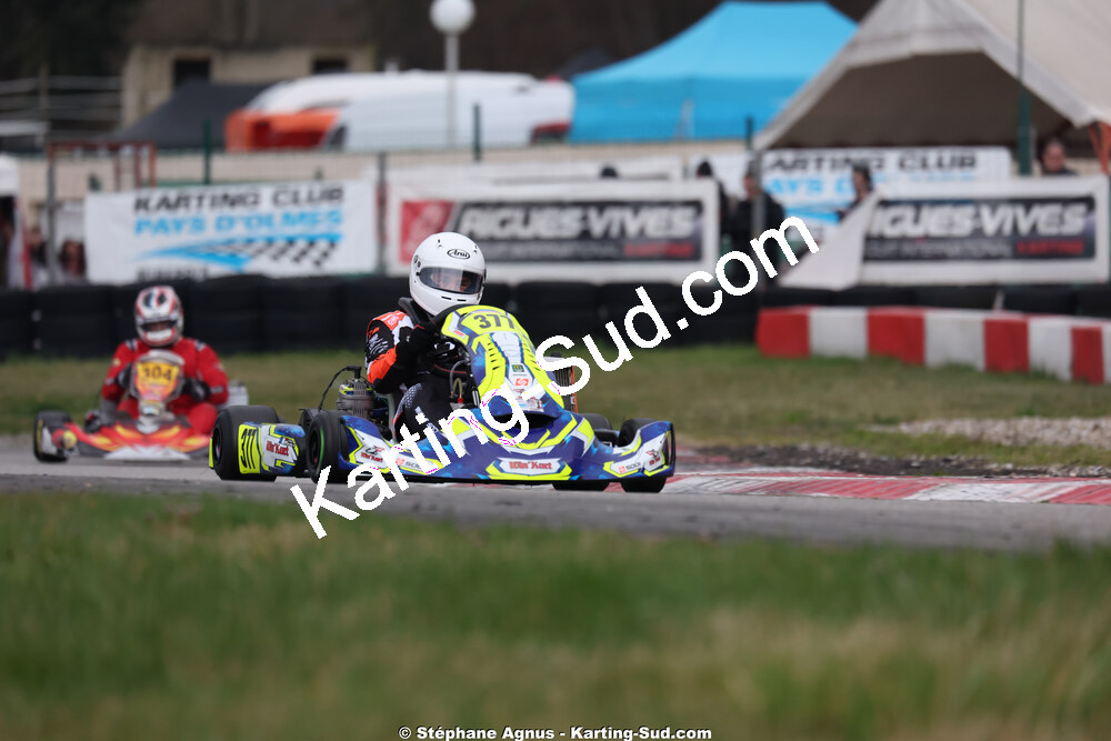 Fabien RIVALS — 28/02 & 01/03/2026 : 1ère manche du Championnat du Sud 2026 à Aigues-Vives (photos Stéphane Agnus) 2026 — karting
