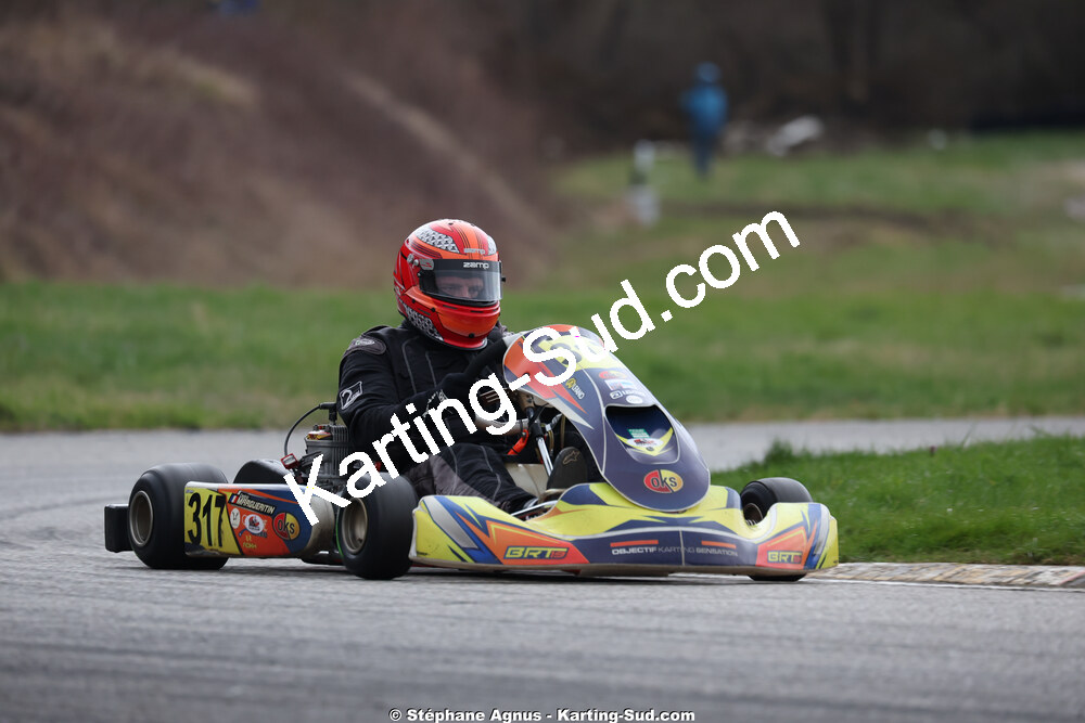 Cédric MARGUERITIN — 28/02 & 01/03/2026 : 1ère manche du Championnat du Sud 2026 à Aigues-Vives (photos Stéphane Agnus) 2026 — karting