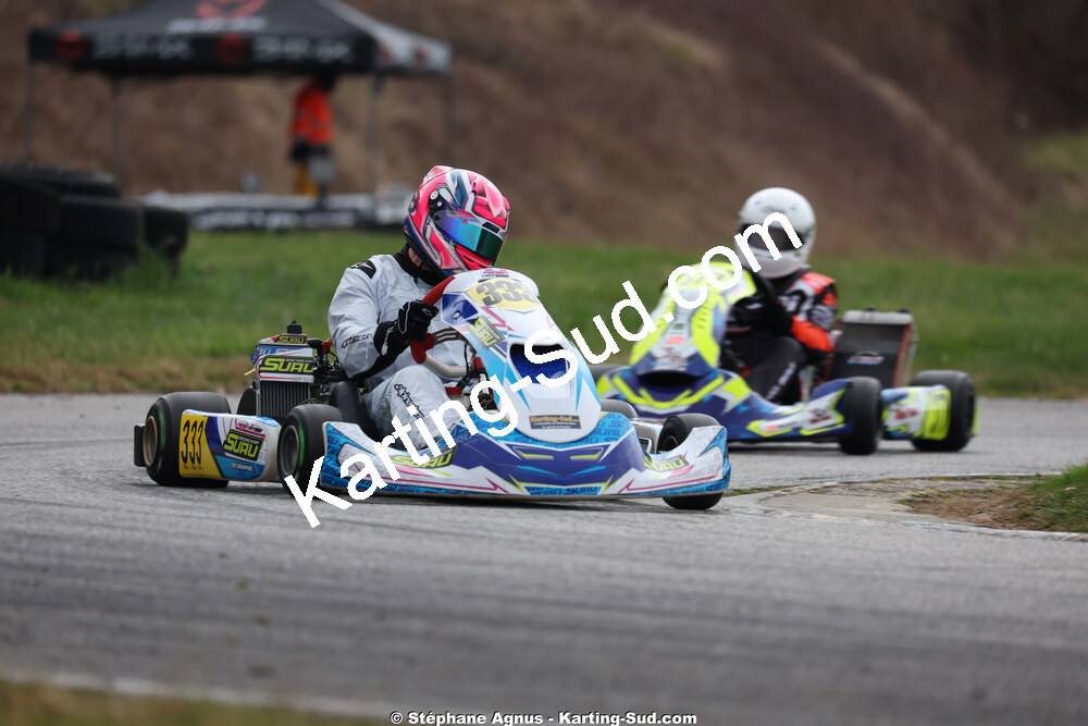 Fabien VAYSSE — 28/02 & 01/03/2026 : 1ère manche du Championnat du Sud 2026 à Aigues-Vives (photos Stéphane Agnus) 2026 — karting