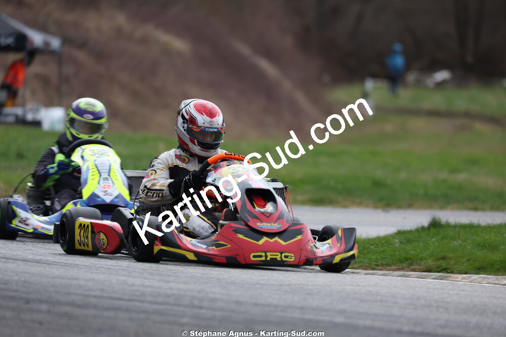 Marc LARIVE — 28/02 & 01/03/2026 : 1ère manche du Championnat du Sud 2026 à Aigues-Vives (photos Stéphane Agnus) 2026 — karting