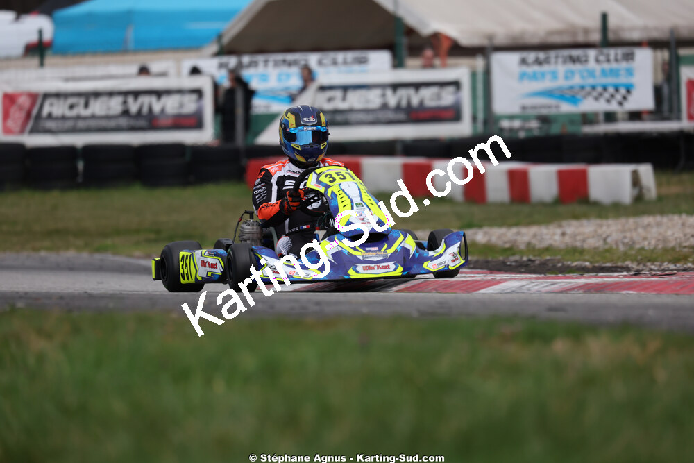 Sébastien ANDRES — 28/02 & 01/03/2026 : 1ère manche du Championnat du Sud 2026 à Aigues-Vives (photos Stéphane Agnus) 2026 — karting