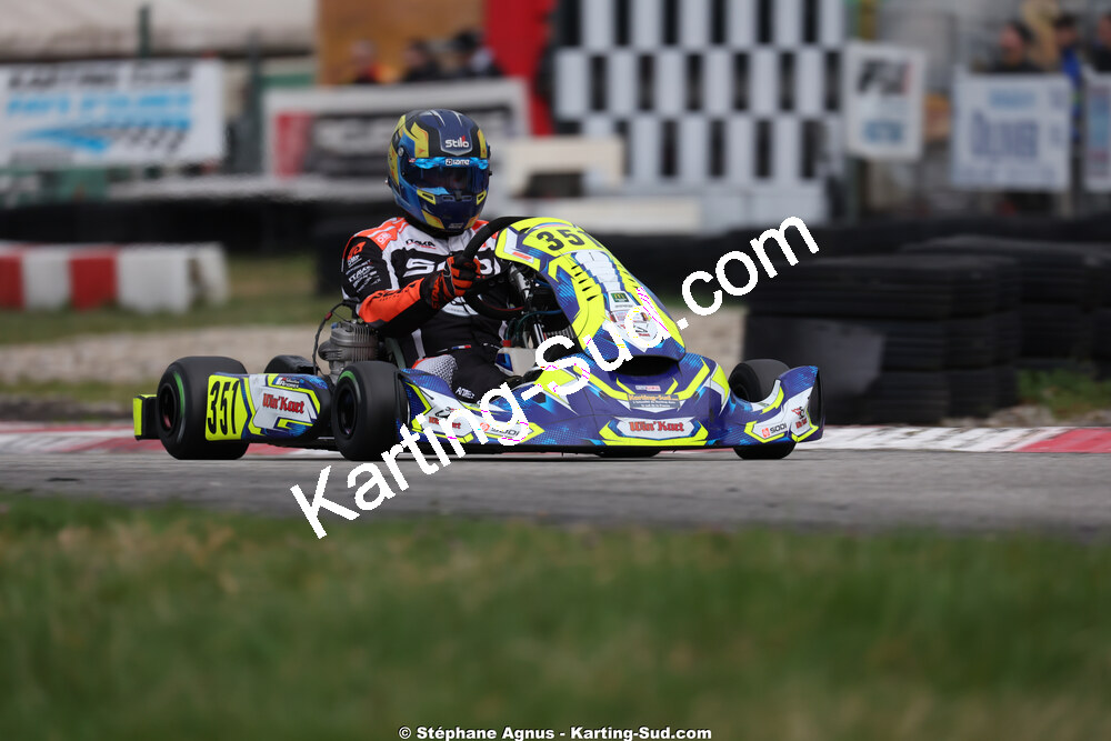 Sébastien ANDRES — 28/02 & 01/03/2026 : 1ère manche du Championnat du Sud 2026 à Aigues-Vives (photos Stéphane Agnus) 2026 — karting
