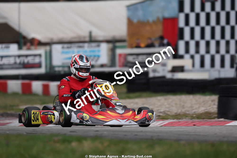 Damien RIVIERE — 28/02 & 01/03/2026 : 1ère manche du Championnat du Sud 2026 à Aigues-Vives (photos Stéphane Agnus) 2026 — karting