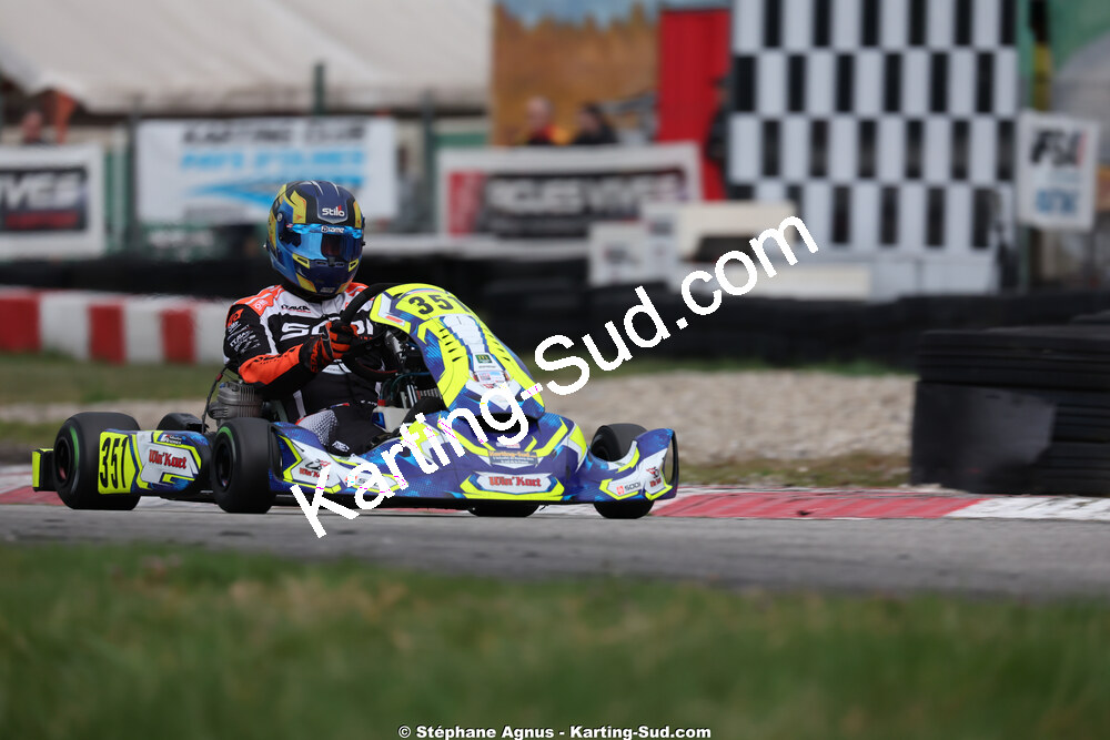 Sébastien ANDRES — 28/02 & 01/03/2026 : 1ère manche du Championnat du Sud 2026 à Aigues-Vives (photos Stéphane Agnus) 2026 — karting