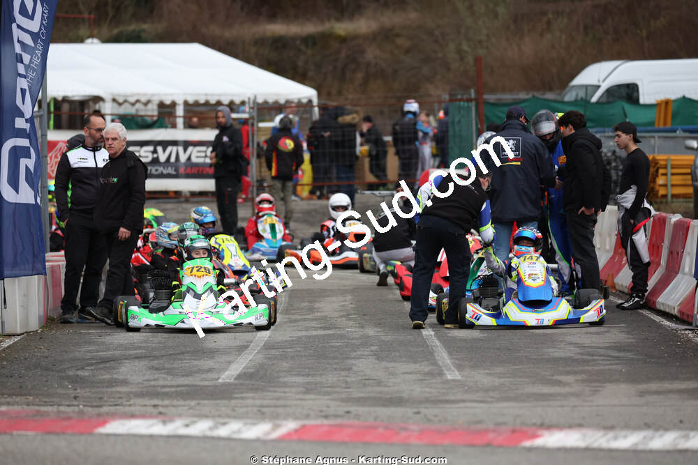 KA100 — 28/02 & 01/03/2026 : 1ère manche du Championnat du Sud 2026 à Aigues-Vives (photos Stéphane Agnus) 2026 — karting
