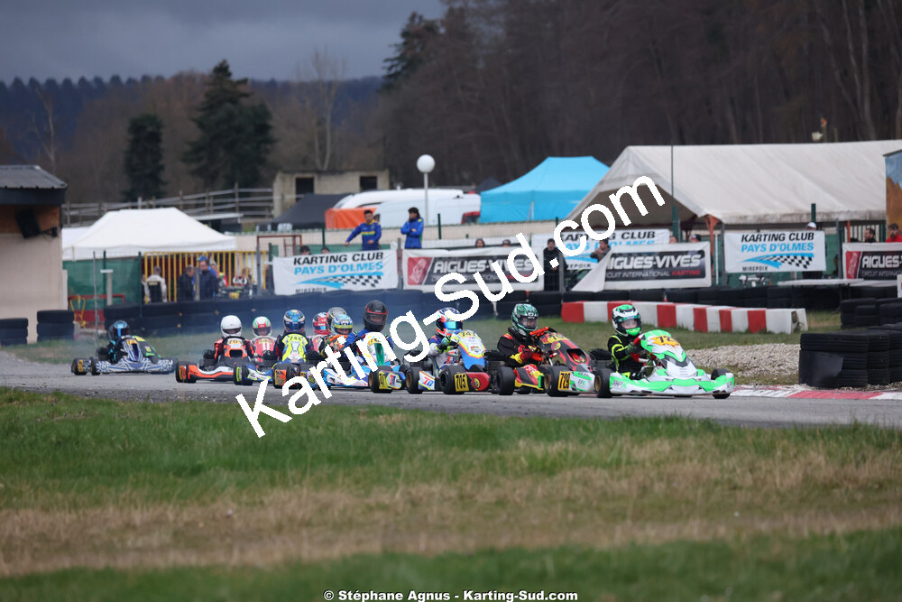 KA100 — 28/02 & 01/03/2026 : 1ère manche du Championnat du Sud 2026 à Aigues-Vives (photos Stéphane Agnus) 2026 — karting