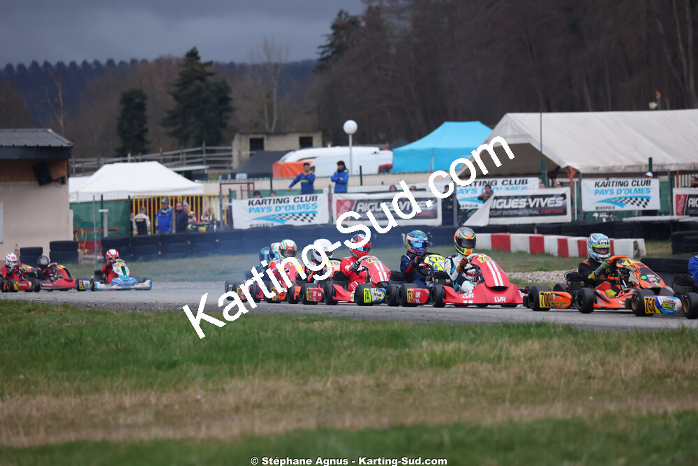 KA100 — 28/02 & 01/03/2026 : 1ère manche du Championnat du Sud 2026 à Aigues-Vives (photos Stéphane Agnus) 2026 — karting