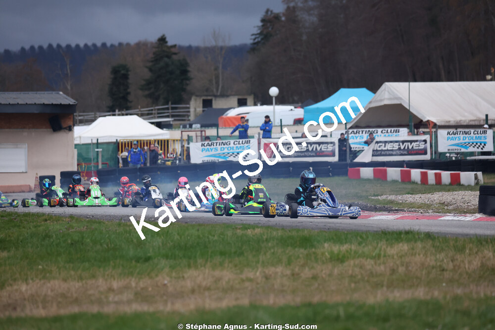 KA100 — 28/02 & 01/03/2026 : 1ère manche du Championnat du Sud 2026 à Aigues-Vives (photos Stéphane Agnus) 2026 — karting