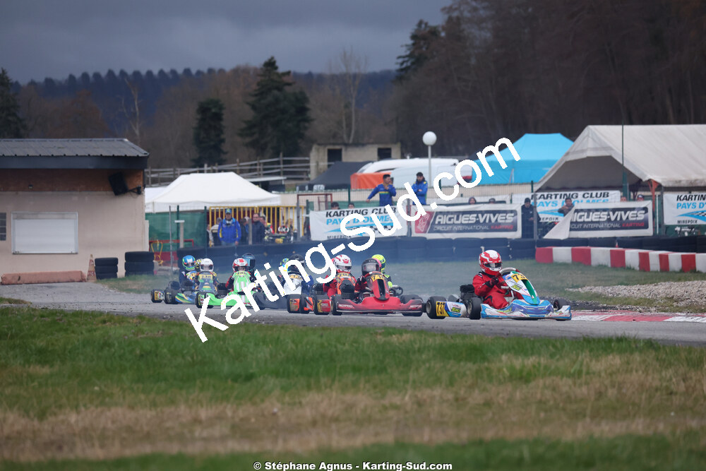 KA100 — 28/02 & 01/03/2026 : 1ère manche du Championnat du Sud 2026 à Aigues-Vives (photos Stéphane Agnus) 2026 — karting