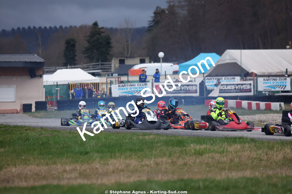 KA100 — 28/02 & 01/03/2026 : 1ère manche du Championnat du Sud 2026 à Aigues-Vives (photos Stéphane Agnus) 2026 — karting