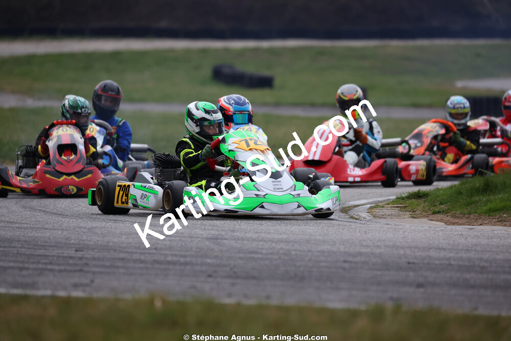 KA100 — 28/02 & 01/03/2026 : 1ère manche du Championnat du Sud 2026 à Aigues-Vives (photos Stéphane Agnus) 2026 — karting
