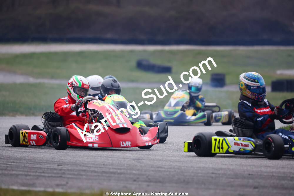 KA100 — 28/02 & 01/03/2026 : 1ère manche du Championnat du Sud 2026 à Aigues-Vives (photos Stéphane Agnus) 2026 — karting
