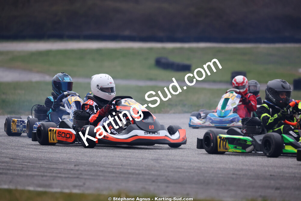 KA100 — 28/02 & 01/03/2026 : 1ère manche du Championnat du Sud 2026 à Aigues-Vives (photos Stéphane Agnus) 2026 — karting