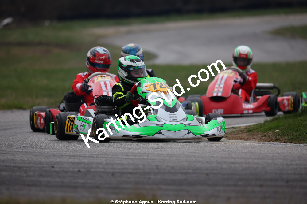 KA100 — 28/02 & 01/03/2026 : 1ère manche du Championnat du Sud 2026 à Aigues-Vives (photos Stéphane Agnus) 2026 — karting