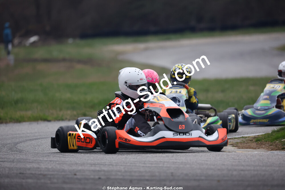 KA100 — 28/02 & 01/03/2026 : 1ère manche du Championnat du Sud 2026 à Aigues-Vives (photos Stéphane Agnus) 2026 — karting
