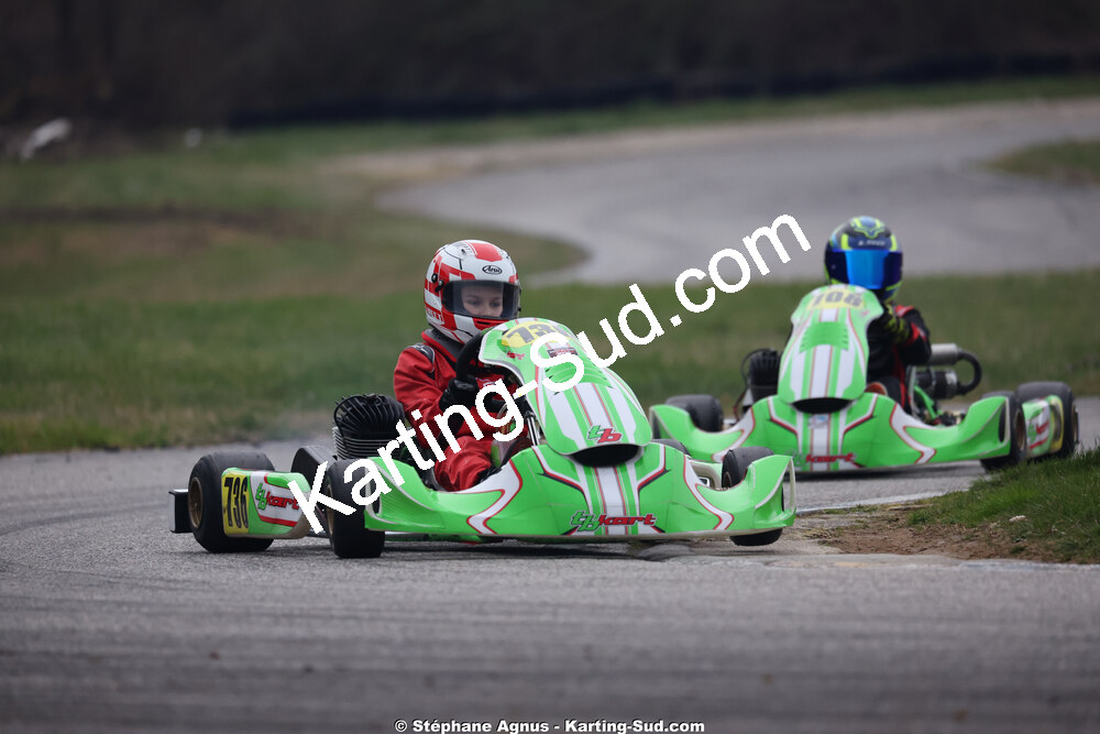 KA100 — 28/02 & 01/03/2026 : 1ère manche du Championnat du Sud 2026 à Aigues-Vives (photos Stéphane Agnus) 2026 — karting