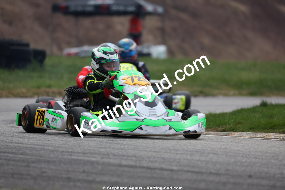 KA100 — 28/02 & 01/03/2026 : 1ère manche du Championnat du Sud 2026 à Aigues-Vives (photos Stéphane Agnus) 2026 — karting