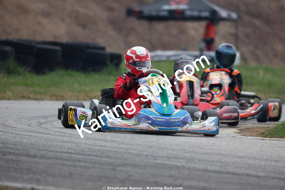KA100 — 28/02 & 01/03/2026 : 1ère manche du Championnat du Sud 2026 à Aigues-Vives (photos Stéphane Agnus) 2026 — karting