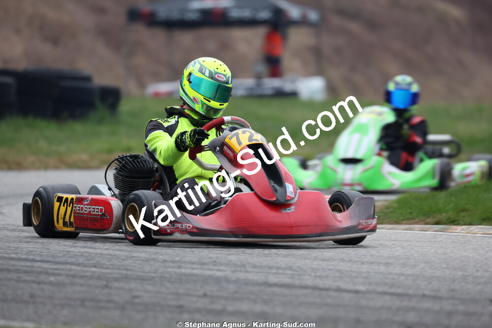 KA100 — 28/02 & 01/03/2026 : 1ère manche du Championnat du Sud 2026 à Aigues-Vives (photos Stéphane Agnus) 2026 — karting