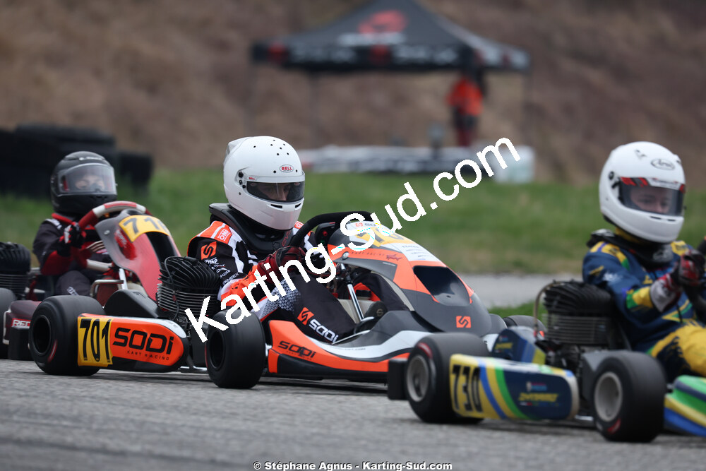 KA100 — 28/02 & 01/03/2026 : 1ère manche du Championnat du Sud 2026 à Aigues-Vives (photos Stéphane Agnus) 2026 — karting