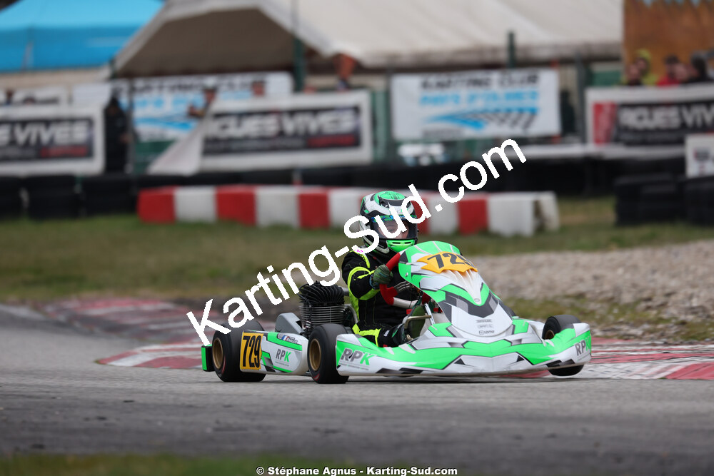 KA100 — 28/02 & 01/03/2026 : 1ère manche du Championnat du Sud 2026 à Aigues-Vives (photos Stéphane Agnus) 2026 — karting