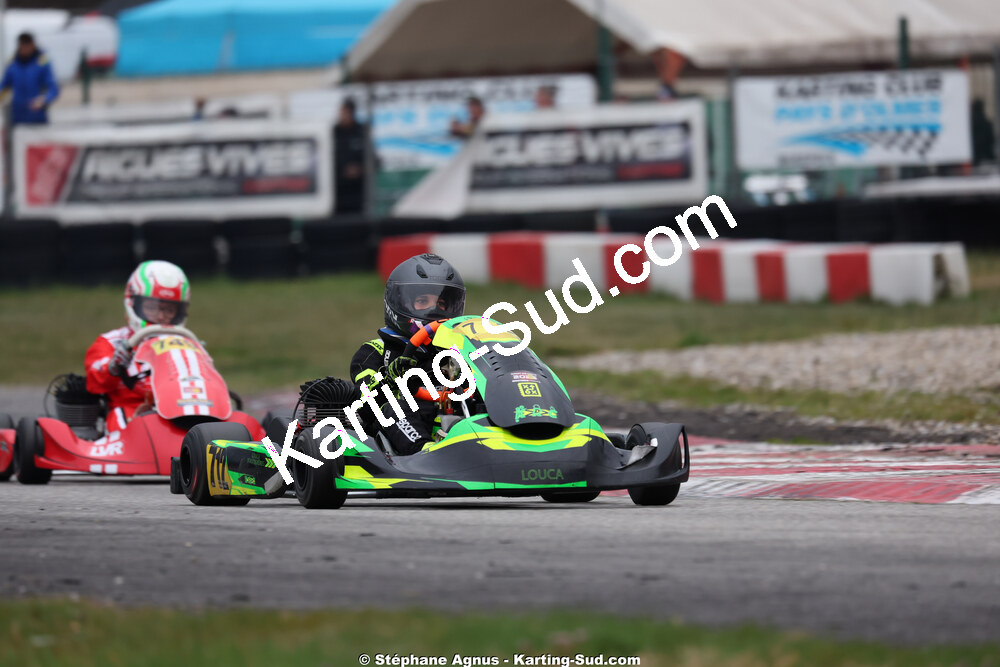 KA100 — 28/02 & 01/03/2026 : 1ère manche du Championnat du Sud 2026 à Aigues-Vives (photos Stéphane Agnus) 2026 — karting