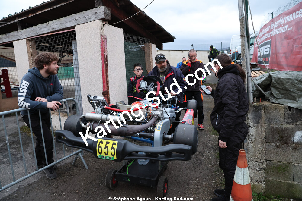 28/02 & 01/03/2026 : 1ère manche du Championnat du Sud 2026 à Aigues-Vives (photos Stéphane Agnus) 2026 — karting