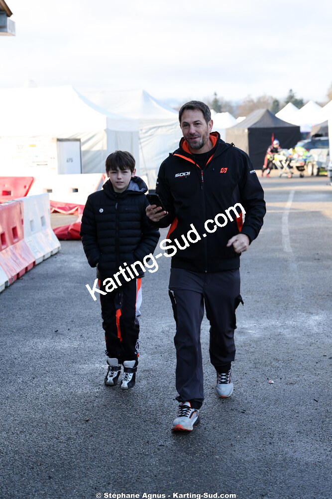Adrian LAFILLE, Soen LAFILLE — 28/02 & 01/03/2026 : 1ère manche du Championnat du Sud 2026 à Aigues-Vives (photos Stéphane Agnus) 2026 — karting