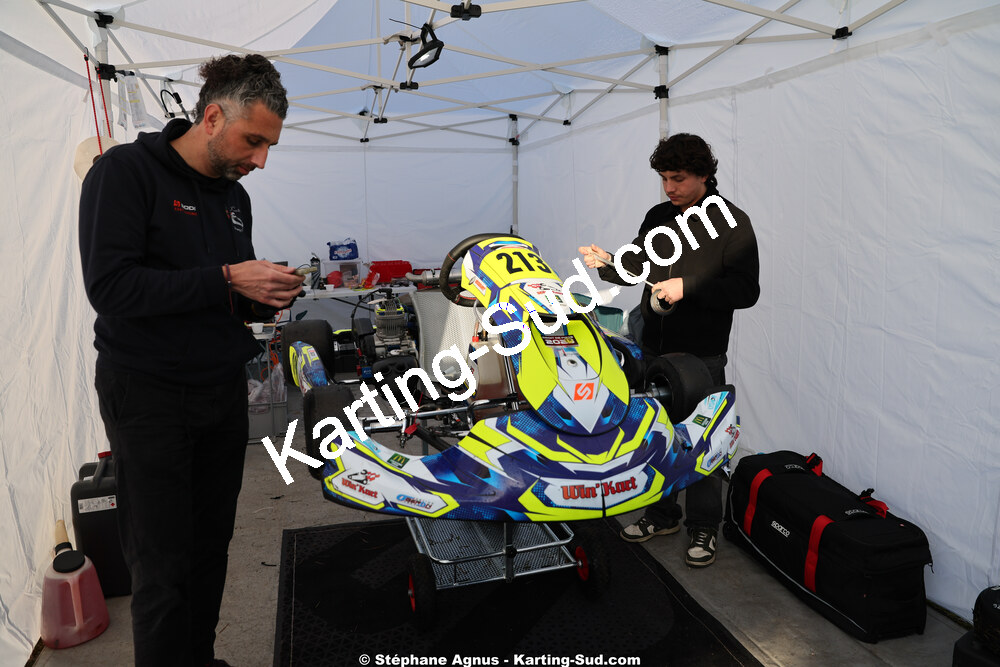 28/02 & 01/03/2026 : 1ère manche du Championnat du Sud 2026 à Aigues-Vives (photos Stéphane Agnus) 2026 — karting