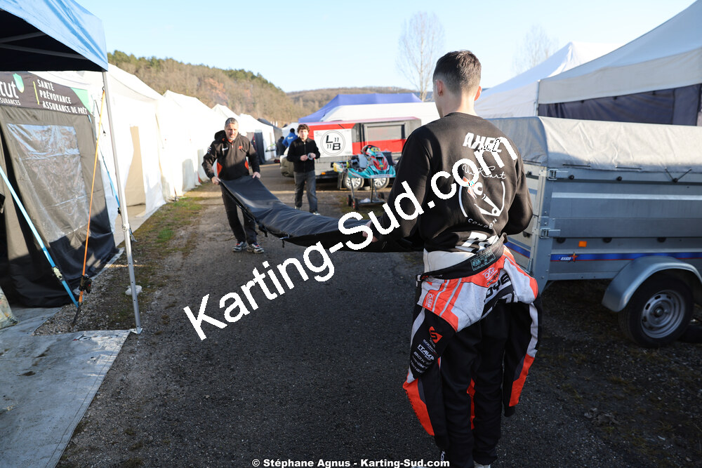 28/02 & 01/03/2026 : 1ère manche du Championnat du Sud 2026 à Aigues-Vives (photos Stéphane Agnus) 2026 — karting