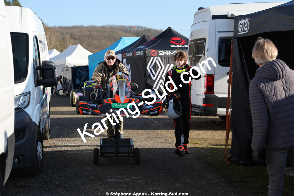28/02 & 01/03/2026 : 1ère manche du Championnat du Sud 2026 à Aigues-Vives (photos Stéphane Agnus) 2026 — karting