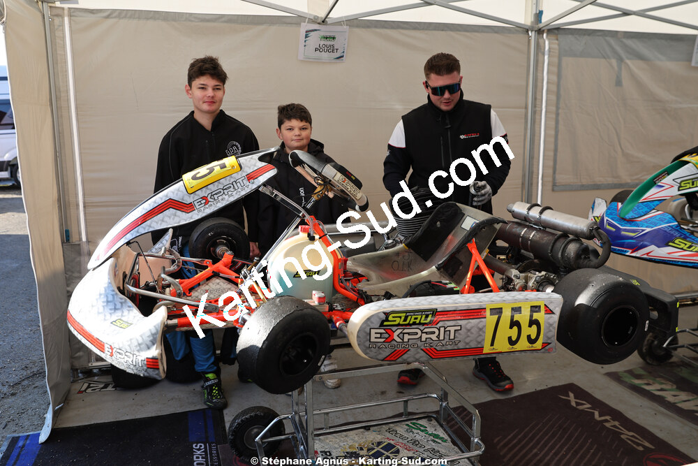 28/02 & 01/03/2026 : 1ère manche du Championnat du Sud 2026 à Aigues-Vives (photos Stéphane Agnus) 2026 — karting