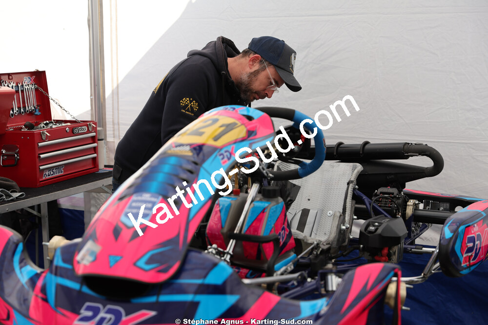 28/02 & 01/03/2026 : 1ère manche du Championnat du Sud 2026 à Aigues-Vives (photos Stéphane Agnus) 2026 — karting