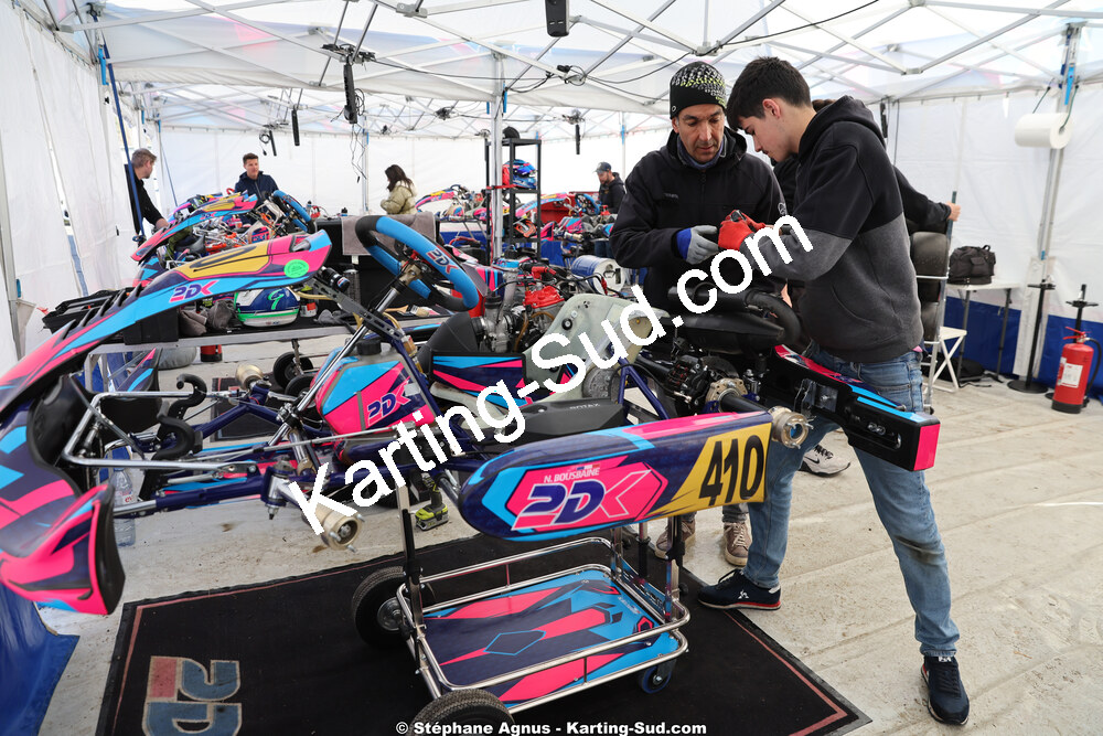 28/02 & 01/03/2026 : 1ère manche du Championnat du Sud 2026 à Aigues-Vives (photos Stéphane Agnus) 2026 — karting