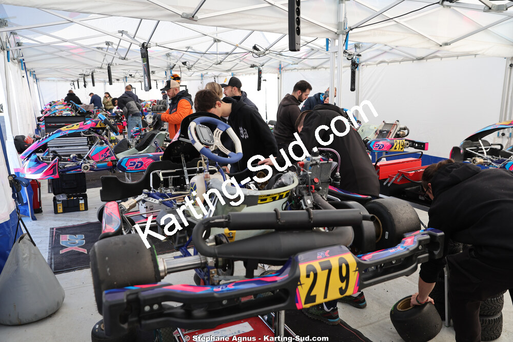 28/02 & 01/03/2026 : 1ère manche du Championnat du Sud 2026 à Aigues-Vives (photos Stéphane Agnus) 2026 — karting