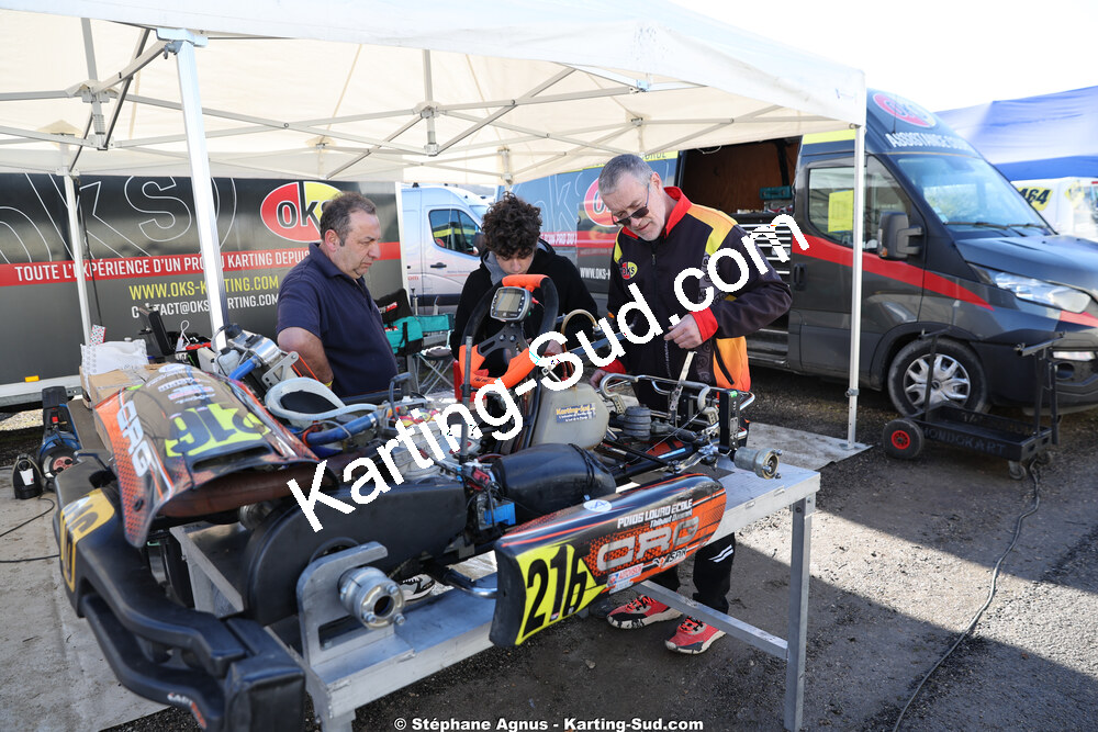 Vincent CASTROVILLARI — 28/02 & 01/03/2026 : 1ère manche du Championnat du Sud 2026 à Aigues-Vives (photos Stéphane Agnus) 2026 — karting
