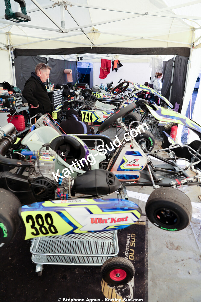 28/02 & 01/03/2026 : 1ère manche du Championnat du Sud 2026 à Aigues-Vives (photos Stéphane Agnus) 2026 — karting