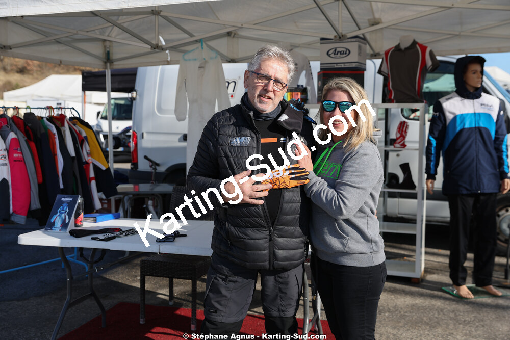 Alain SERVANT, Priscilla FERNANDEZ — 28/02 & 01/03/2026 : 1ère manche du Championnat du Sud 2026 à Aigues-Vives (photos Stéphane Agnus) 2026 — karting