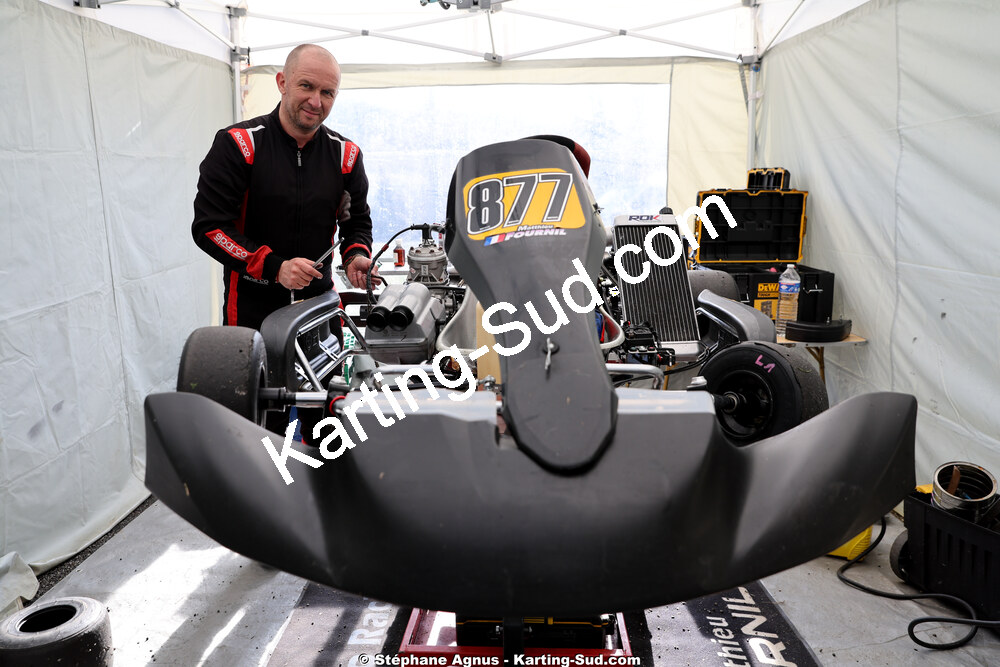Mathieu FOURNIL — 28/02 & 01/03/2026 : 1ère manche du Championnat du Sud 2026 à Aigues-Vives (photos Stéphane Agnus) 2026 — karting