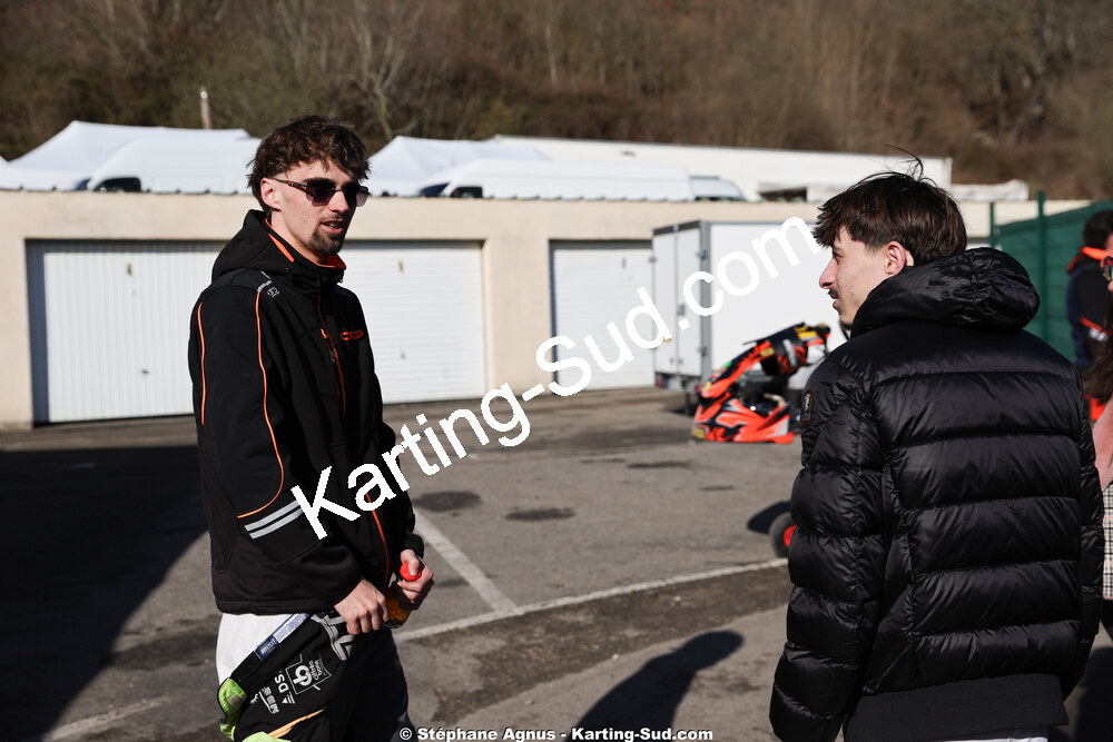 28/02 & 01/03/2026 : 1ère manche du Championnat du Sud 2026 à Aigues-Vives (photos Stéphane Agnus) 2026 — karting