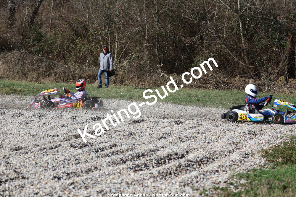 Nationale — 28/02 & 01/03/2026 : 1ère manche du Championnat du Sud 2026 à Aigues-Vives (photos Stéphane Agnus) 2026 — karting