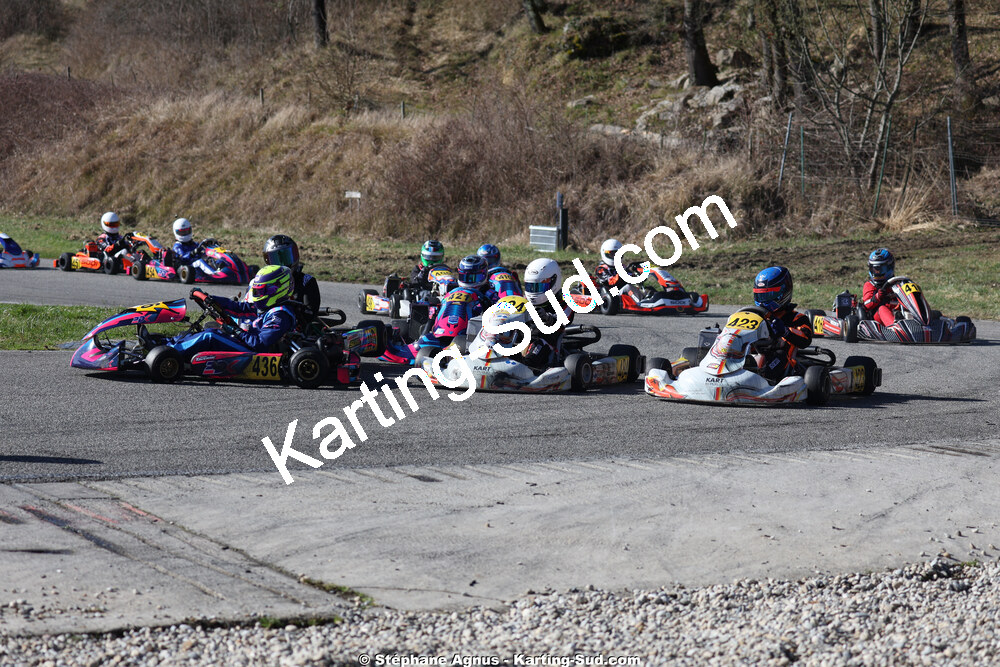 Nationale — 28/02 & 01/03/2026 : 1ère manche du Championnat du Sud 2026 à Aigues-Vives (photos Stéphane Agnus) 2026 — karting