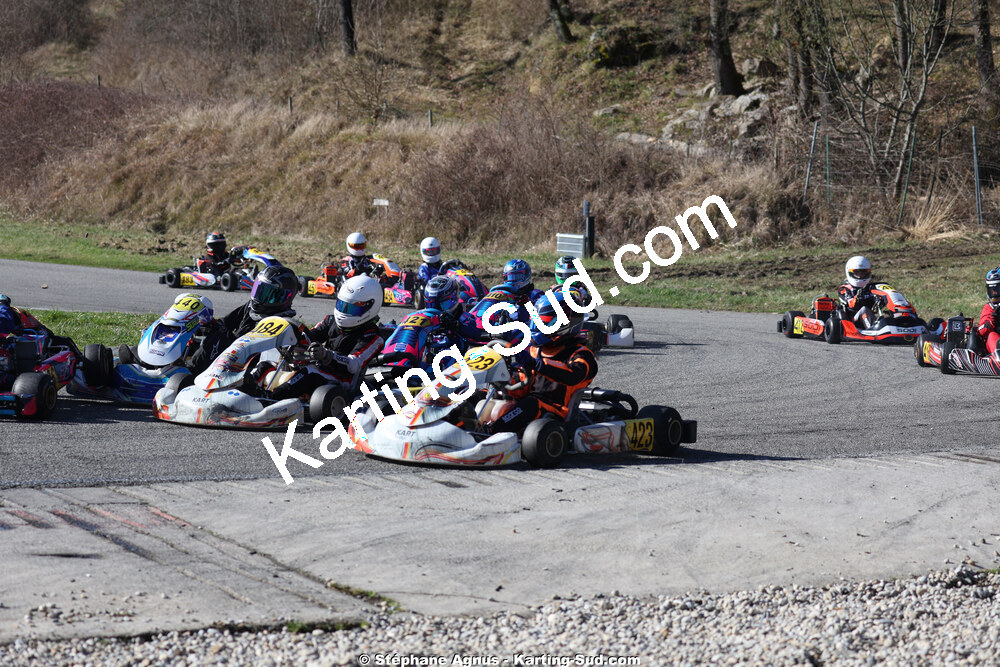 Nationale — 28/02 & 01/03/2026 : 1ère manche du Championnat du Sud 2026 à Aigues-Vives (photos Stéphane Agnus) 2026 — karting