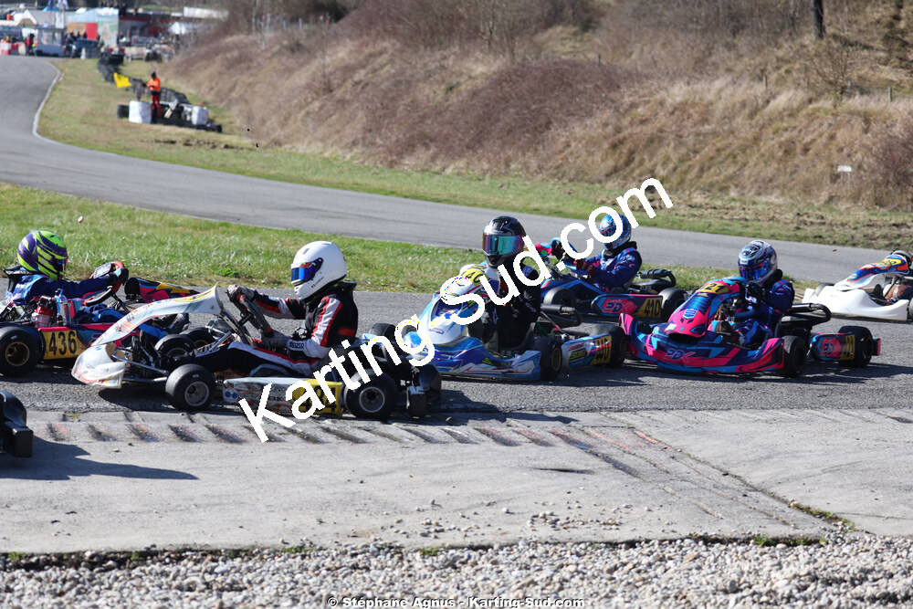 Nationale — 28/02 & 01/03/2026 : 1ère manche du Championnat du Sud 2026 à Aigues-Vives (photos Stéphane Agnus) 2026 — karting