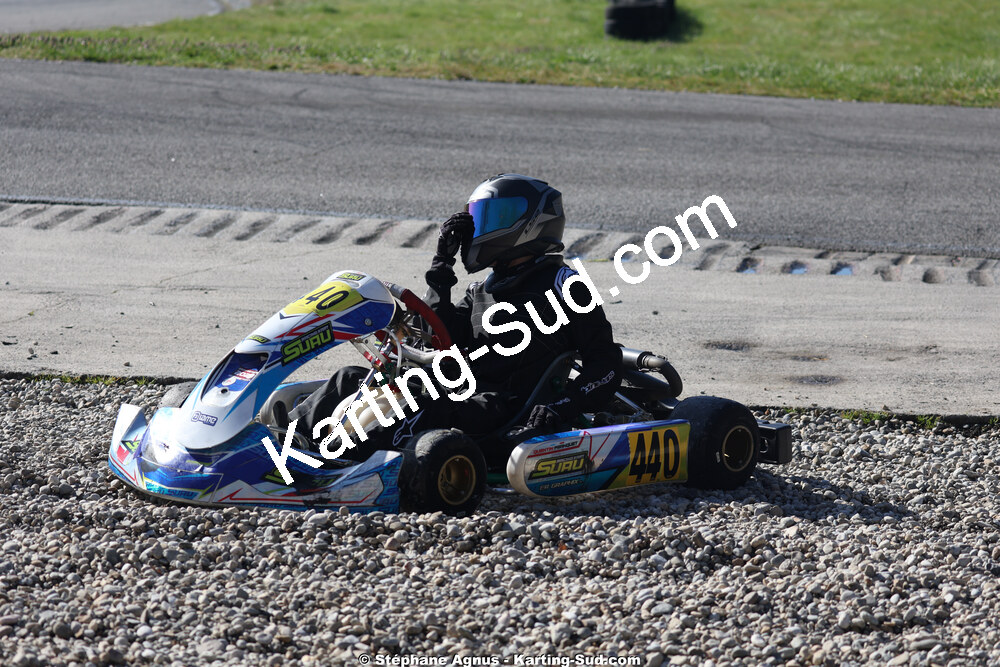 Nationale — 28/02 & 01/03/2026 : 1ère manche du Championnat du Sud 2026 à Aigues-Vives (photos Stéphane Agnus) 2026 — karting