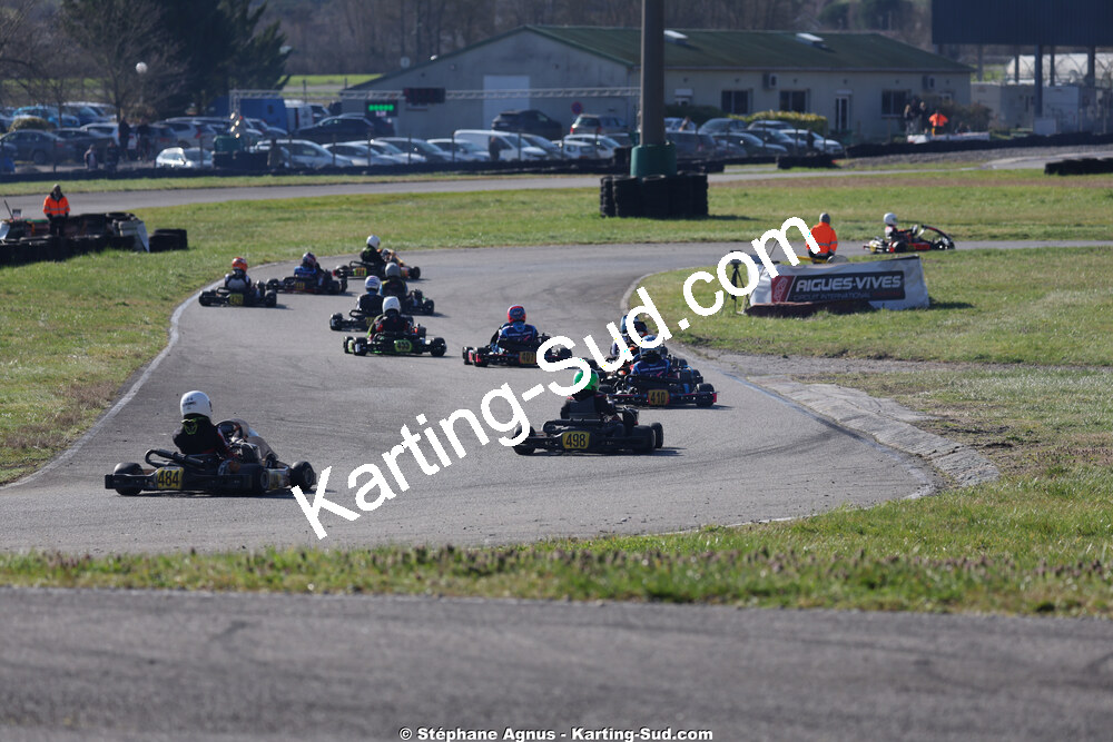 Nationale — 28/02 & 01/03/2026 : 1ère manche du Championnat du Sud 2026 à Aigues-Vives (photos Stéphane Agnus) 2026 — karting